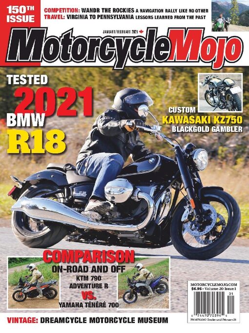 Cover image for Motorcycle Mojo Magazine